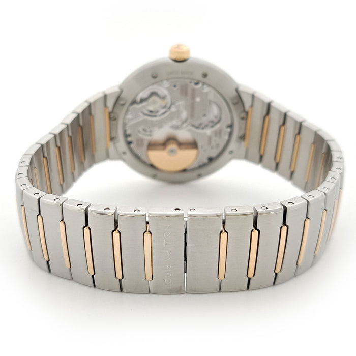 LOUIS VUITTON  
Tambour 自動機械錶 鋼與金款  
附盒及保卡