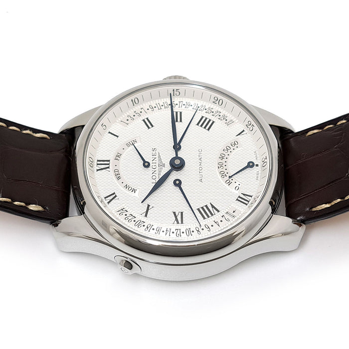 LONGINES  
Collection Master Rétrograde  
Avec boîte et garantie