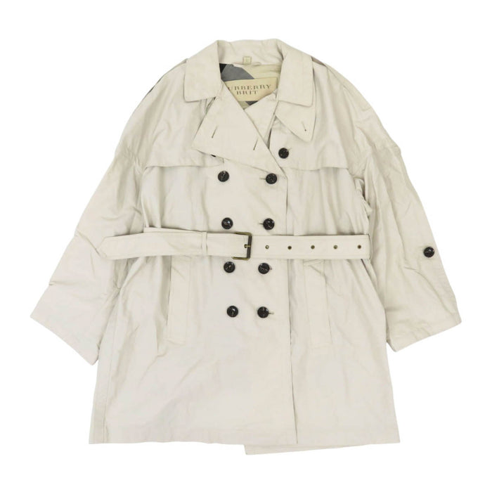 BURBERRY  
Brit Belt Logo Button Cotton Blend Nylon Blend  
BURBERRY BRIT Trench Coat