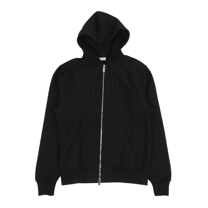 BURBERRY
Sweat-shirt en coton à double fermeture éclair
Veste à capuche zippée avec logo au dos