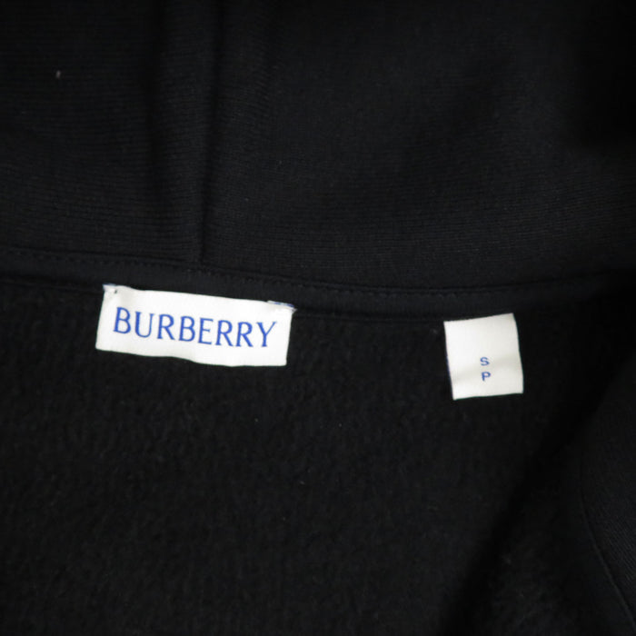 BURBERRY 
スウェット コットン ダブルジップ 
バックロゴ ジップアップ フーディ