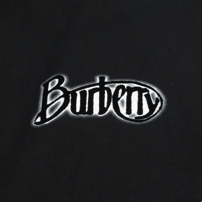 BURBERRY
Sweat-shirt en coton à double fermeture éclair
Veste à capuche zippée avec logo au dos