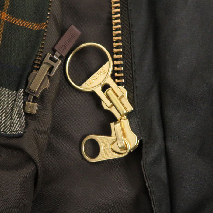 Barbour ワックス コーデュロイ ロゴ ゴールドカラー金具 
バブアー ビデイル オイルド コットン ジャケット
