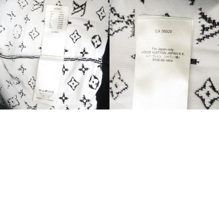 LOUIS VUITTON  
LV Knit Cotton Gradient  
Monogram Gradient Hoodie