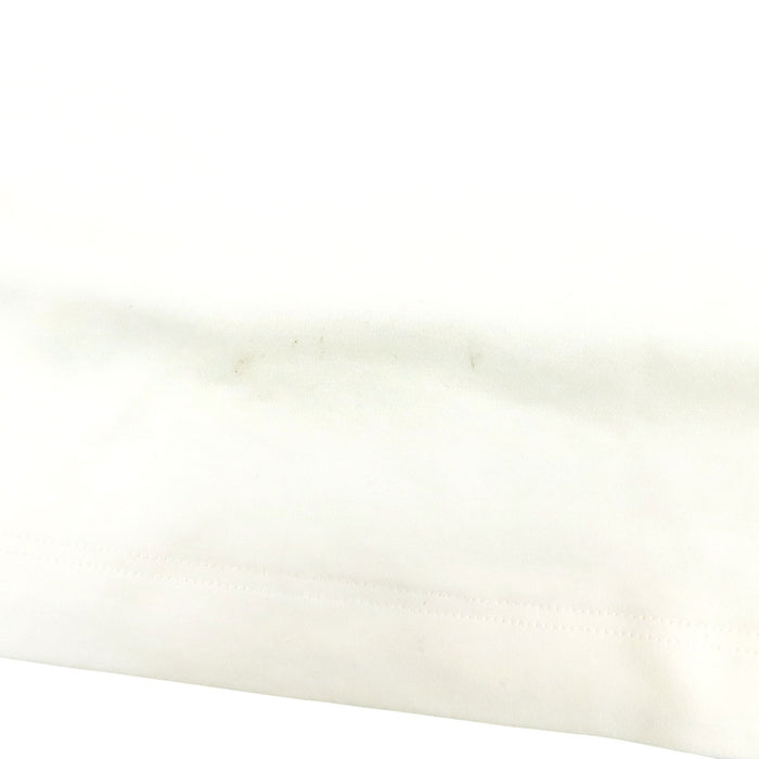 Salvatore Ferragamo 
クルーネック コットン混 シルク混 
ロゴ 半袖 Tシャツ