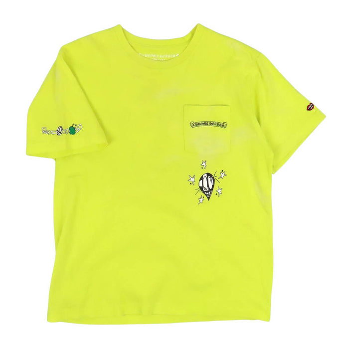 CHROME HEARTS 
CH MATTY BOY PPO CHAÎNE JEU ÉTIQUETTE DÉROULANTE 
T-shirt Matty Boy Chaîne Jeu