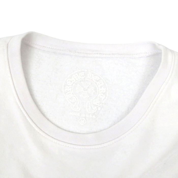 CHROME HEARTS 
CH フローラルクロス スクロールラベル 
袖フローラル ホースシュー プリント スウェット トレーナー