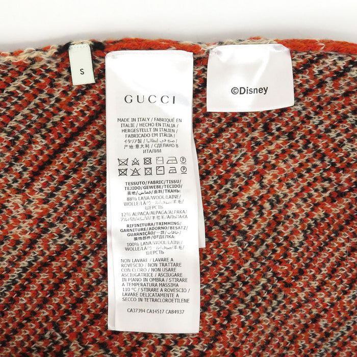 GUCCI Disney Mickey Mouse All-Over Pattern Wool Alpaca Blend Disney Collaboration Mickey Mouse GG Sweater