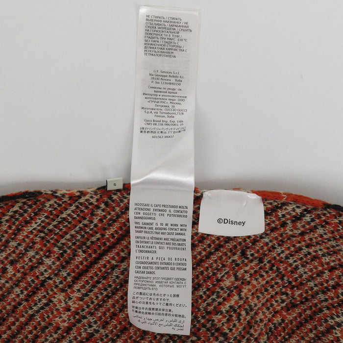 GUCCI Disney Mickey Mouse All-Over Pattern Wool Alpaca Blend Disney Collaboration Mickey Mouse GG Sweater