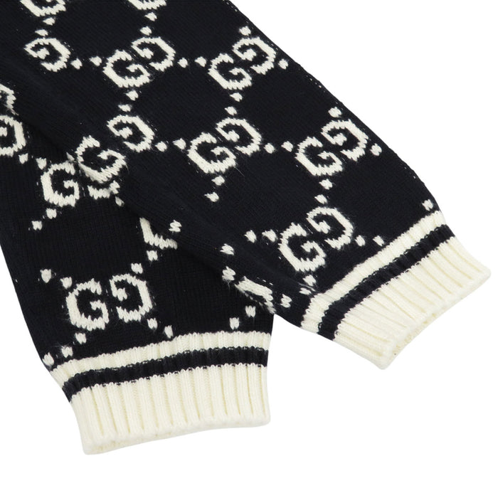 GUCCI 
ロゴ 
GG ジャガード ボーダー ニット