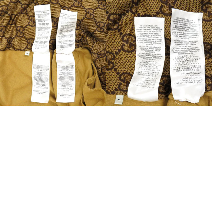 GUCCI  
All-over pattern  
GG print technical jersey set-up  
Shelley line