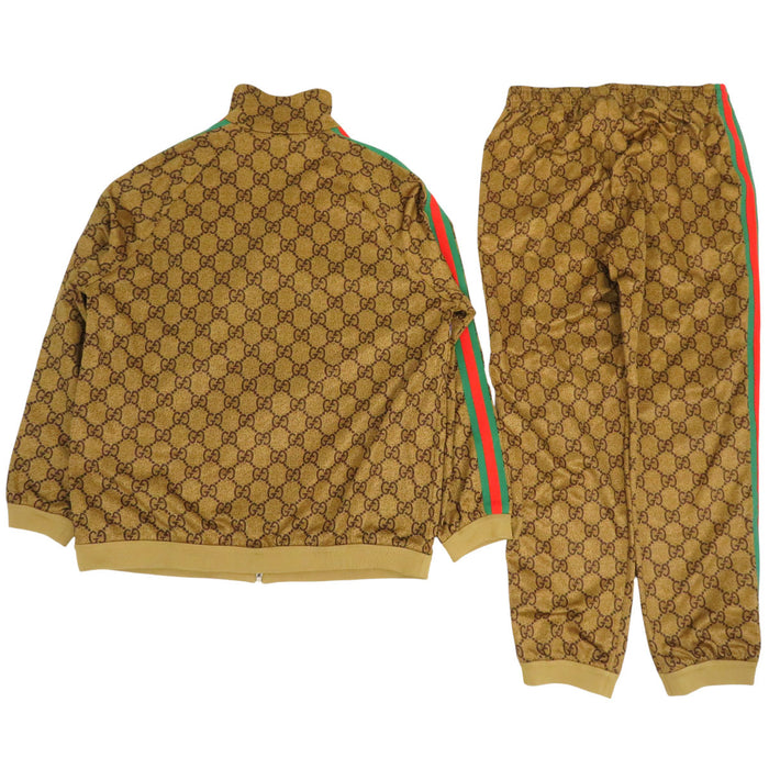 GUCCI  
Motif intégral  
Ensemble en jersey technique imprimé GG  
Ligne Sheher
