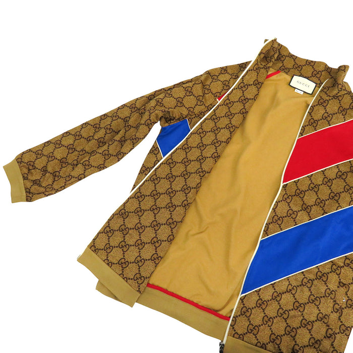 GUCCI 
総柄 
GG プリント テクニカル ジャージー セットアップ 
シェリーライン