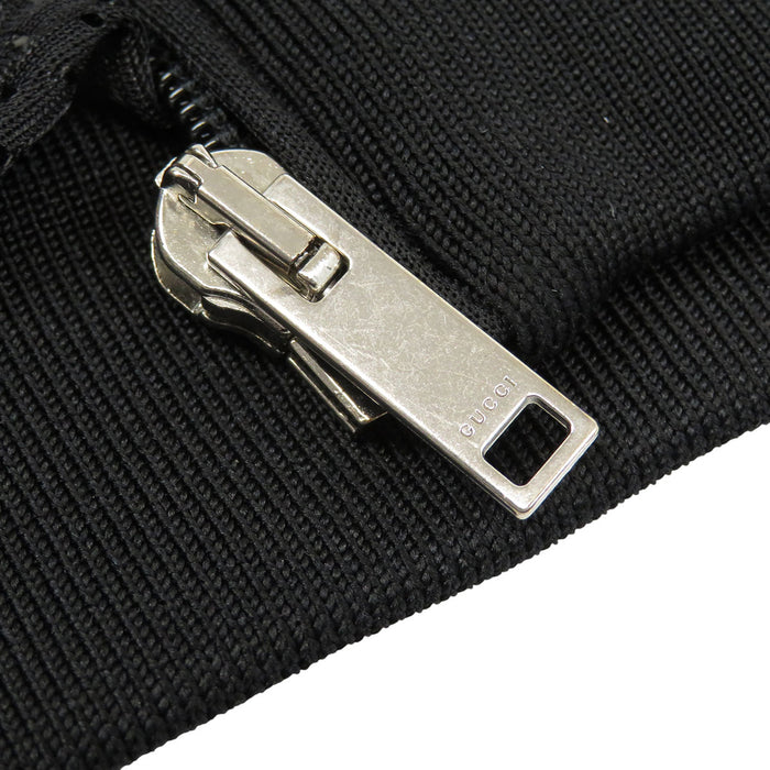 GUCCI  
Sweat à capuche zippé en mesh à motif étoile logo  
Ensemble sweat GG psychédélique