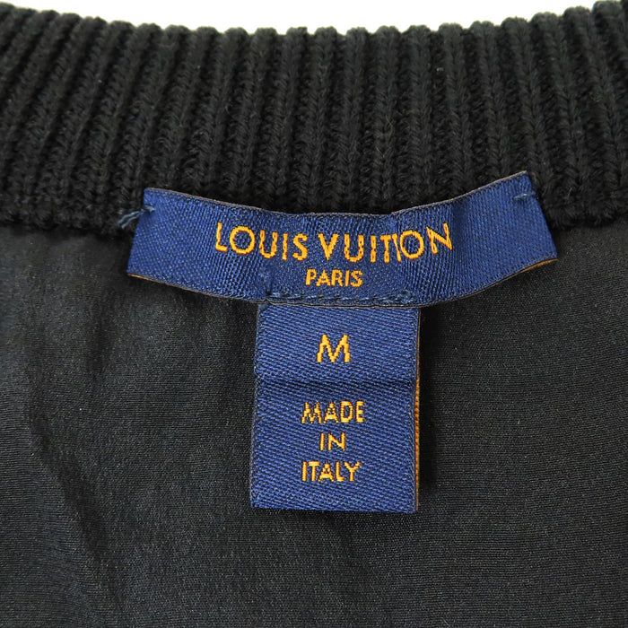 LOUIS VUITTON  
Gilet en laine à paillettes multicolores LV ZIGZAG