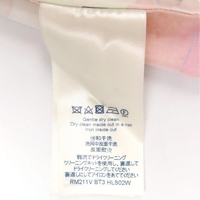 LOUIS VUITTON 
LV ロゴボタン 総柄 コットン 
モノグラム ウォーターカラー ショートスリーブ シャツ