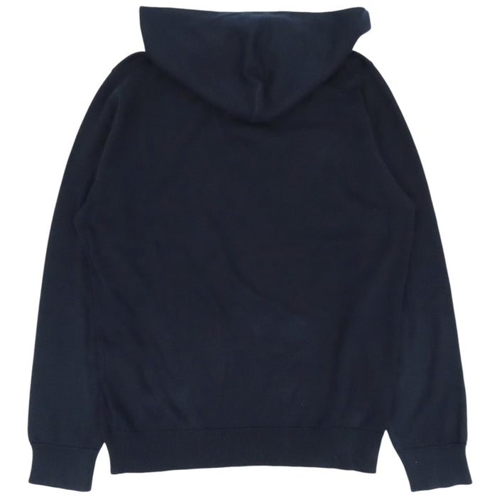 LOUIS VUITTON 
コットン フーディ 
LV ロゴ ニット パーカー