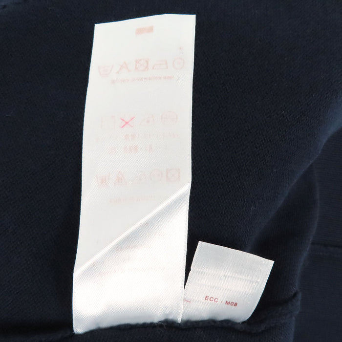 LOUIS VUITTON 
コットン フーディ 
LV ロゴ ニット パーカー