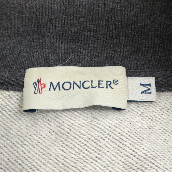 MONCLER 
ワッペン フーディ ダブルジップ スウェット 
MAGLIA CARDIGAN マグリア ジップアップ パーカー