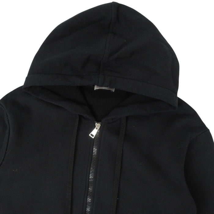 MONCLER  
袖标双拉链棉质卫衣连帽衫  
MAGLIA开衫 拉链连帽衫