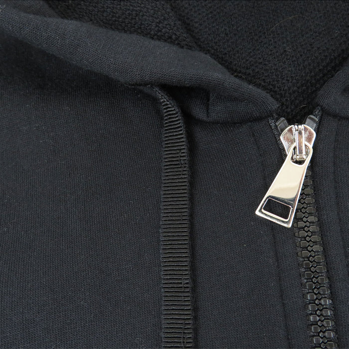 MONCLER  
袖标双拉链棉质卫衣连帽衫  
MAGLIA开衫 拉链连帽衫