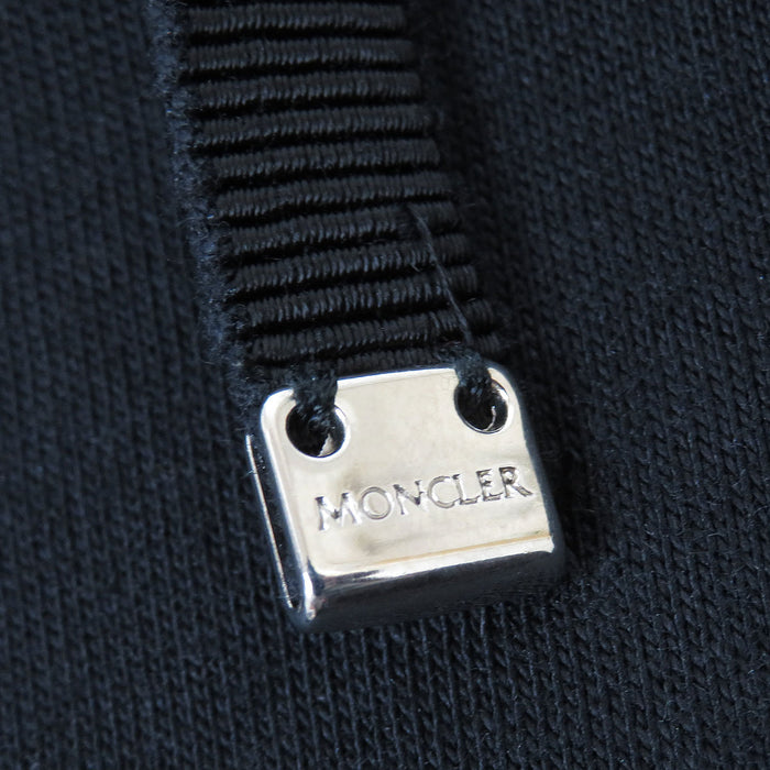 MONCLER  
袖标双拉链棉质卫衣连帽衫  
MAGLIA开衫 拉链连帽衫