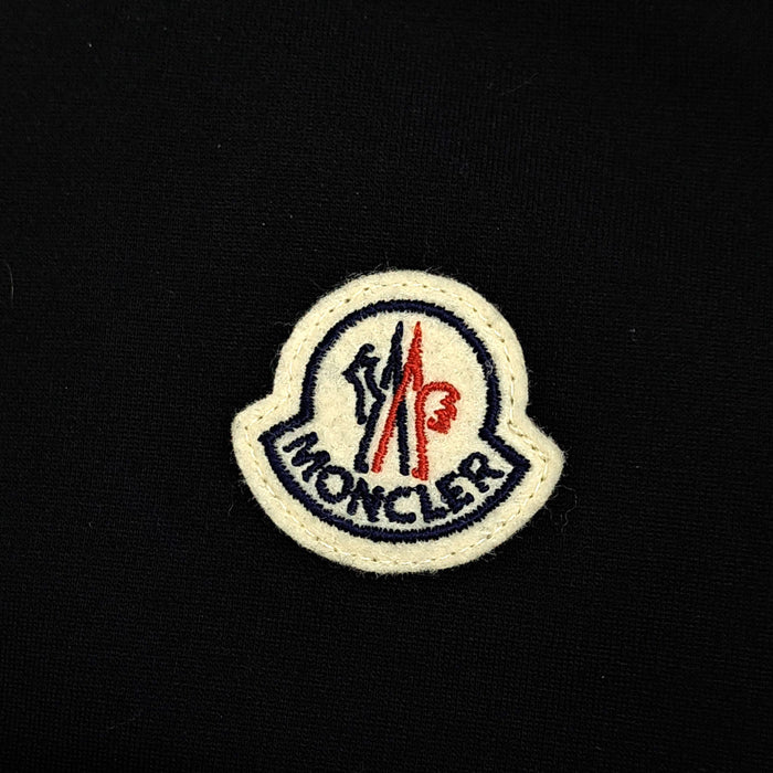 MONCLER  
24SS écusson tricot ligne latérale  
veste de survêtement à fermeture éclair ouverte