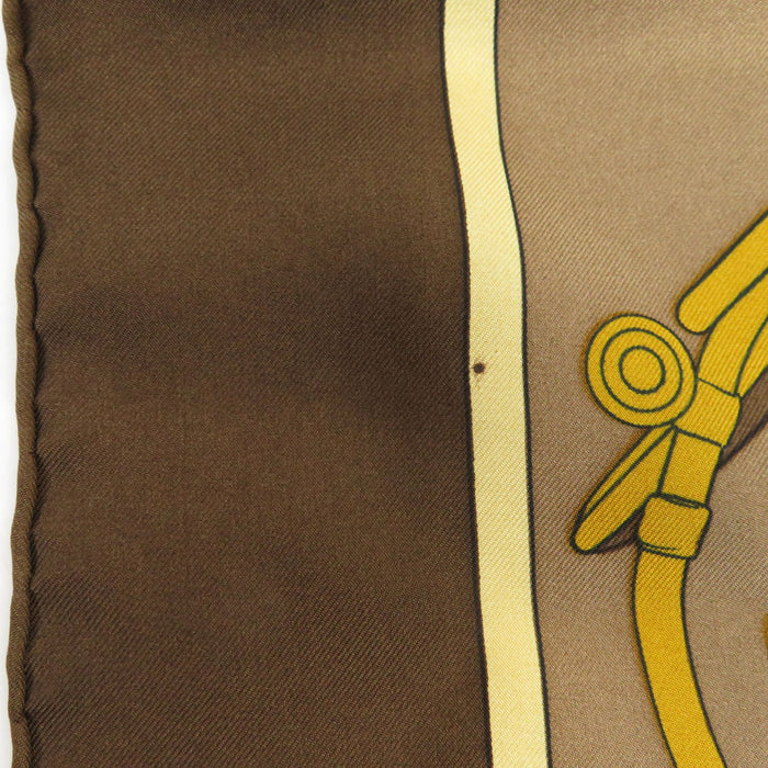 HERMES 
Silk Large 
Carré 90 CARROSSIER Carriage Scarf