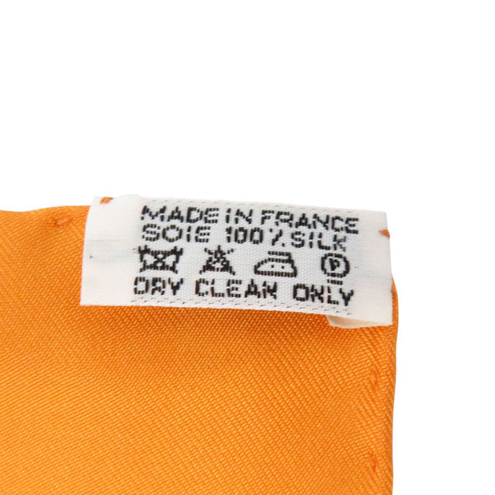 HERMES  
Large Silk Scarf  
Carré 90 Les Triples Mischievous Triplets