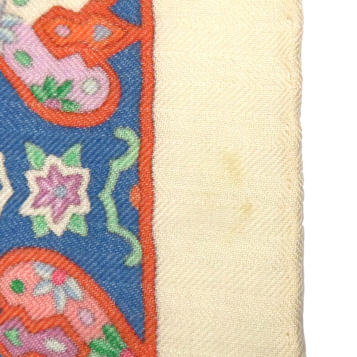 HERMES  
Carré 140 開司米 絲綢  
Carré Jean 花開鳥國 圍巾  
Au Pays des Oiseaux Fleurs