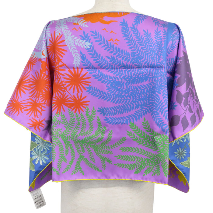 HERMES 
画家たちの庭 スカーフ シルク 大判 
カレ ドサール ダブルフェイス Le Jardin de Peintres ポン