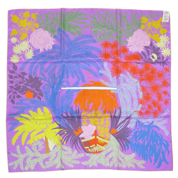 HERMES 
画家たちの庭 スカーフ シルク 大判 
カレ ドサール ダブルフェイス Le Jardin de Peintres ポン