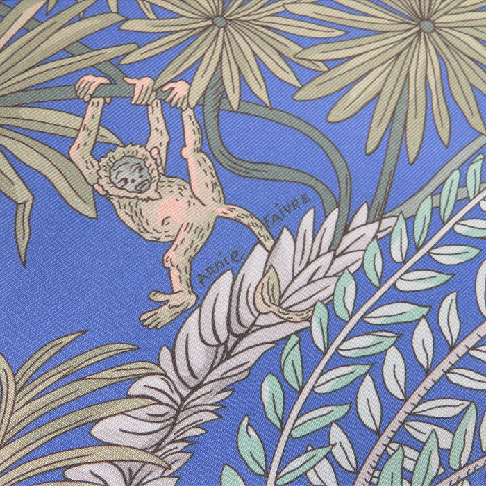 HERMES 
画家たちの庭 スカーフ シルク 大判 
カレ ドサール ダブルフェイス Le Jardin de Peintres ポン