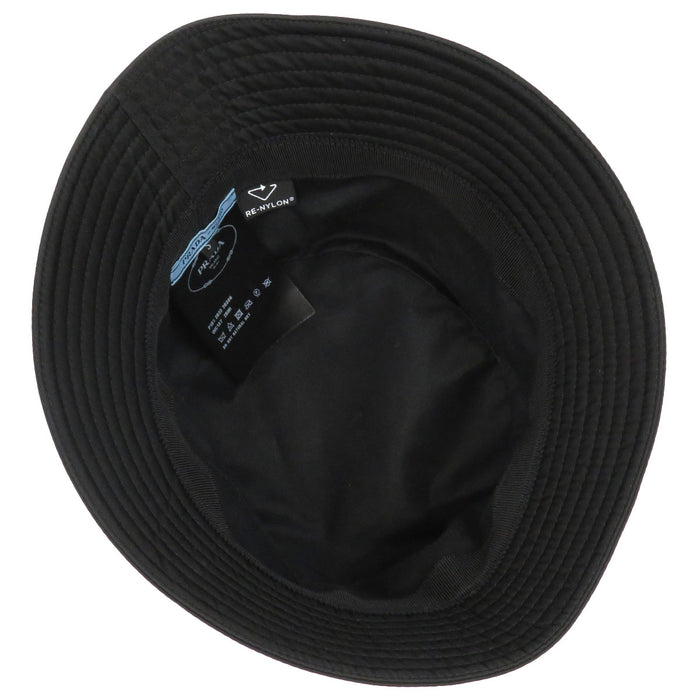 PRADA Triangle Logo Re-Nylon Bucket Hat