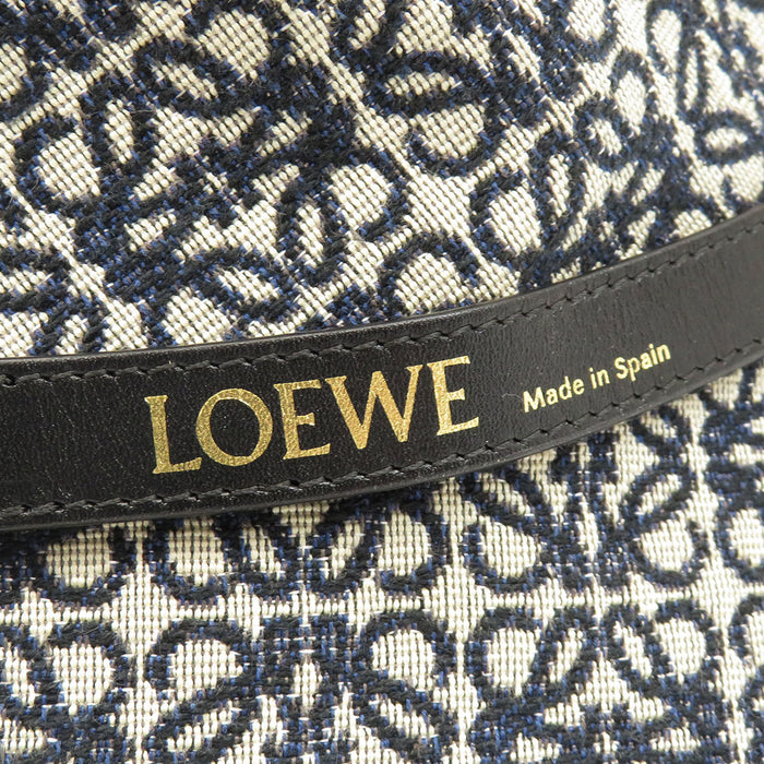 LOEWE  
标志 全图案 棉质 皮革  
字母组合 水桶帽