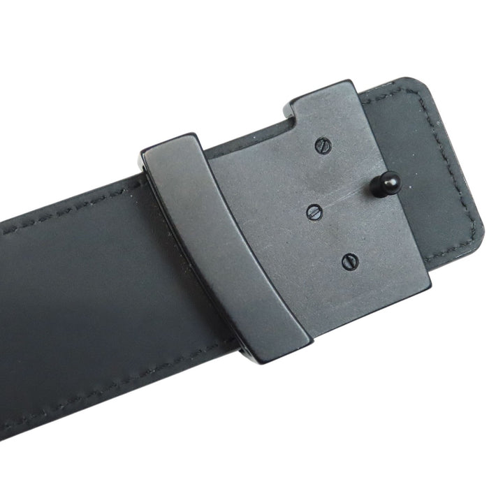 LOUIS VUITTON 
ロゴ レザー タイガ 
LV イニシャル ベルト 35MM