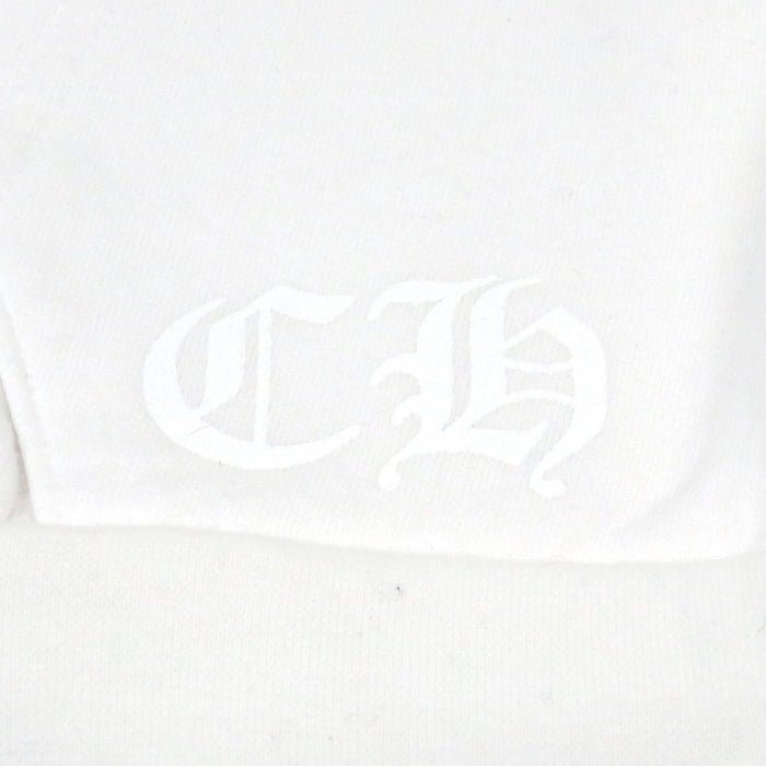 CHROME HEARTS  
CH 袖标志 匕首拉链 卫衣 棉质 加绒  
滚动标签 印花 拉链连帽衫