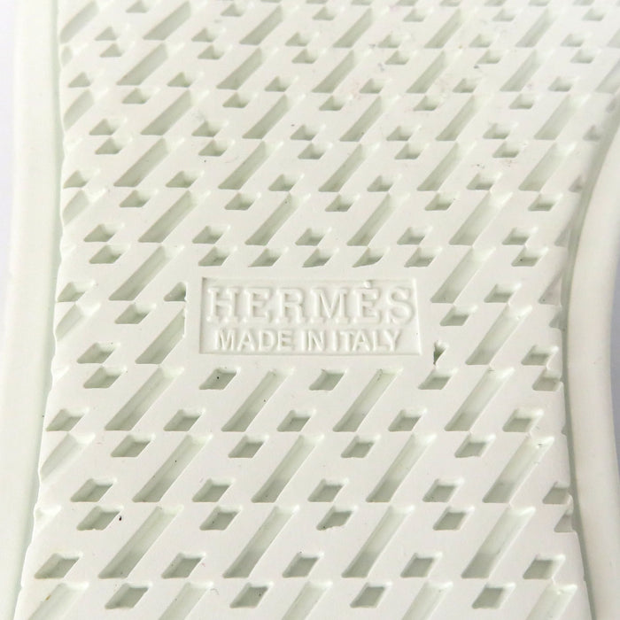 HERMES  
系带皮革  
羊羔毛踝靴
