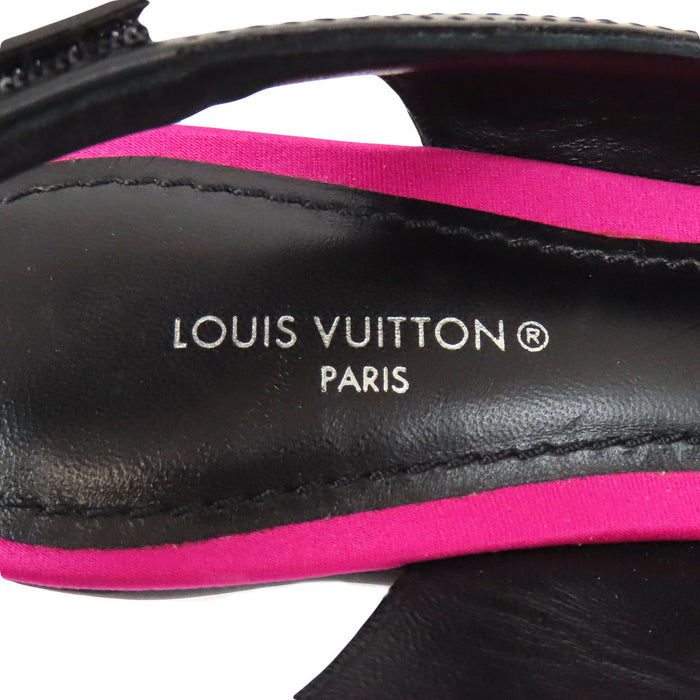 LOUIS VUITTON
Décolleté Arclight in pelle con logo LV Circle in paillettes e gomma