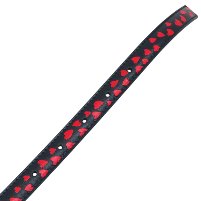 Dior 
ロゴ バックル 総柄 レザー ゴールドカラーメタル 
アイラブパリ ハート ベルト