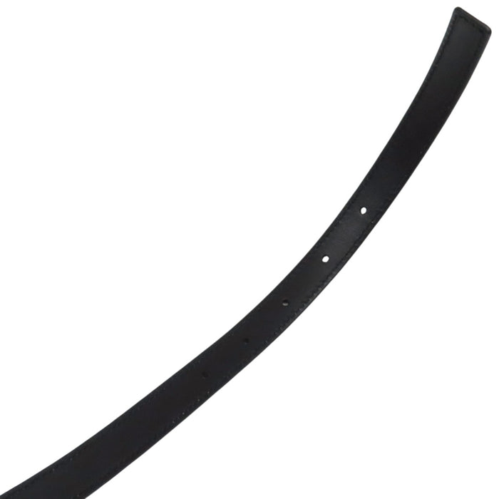 Dior  
Ceinture à boucle logo en métal couleur or