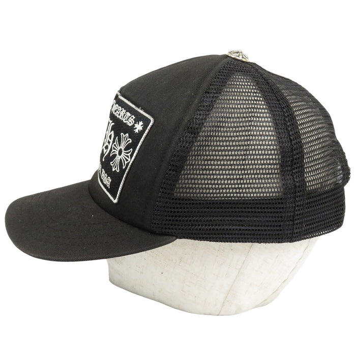 CHROME HEARTS  
CH加号十字球棉质  
CH标志刺绣卡车司机帽