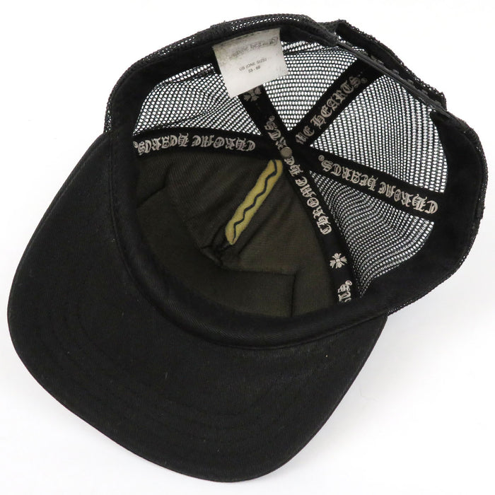 CHROME HEARTS  
CH加号十字球棉质  
CH标志刺绣卡车司机帽