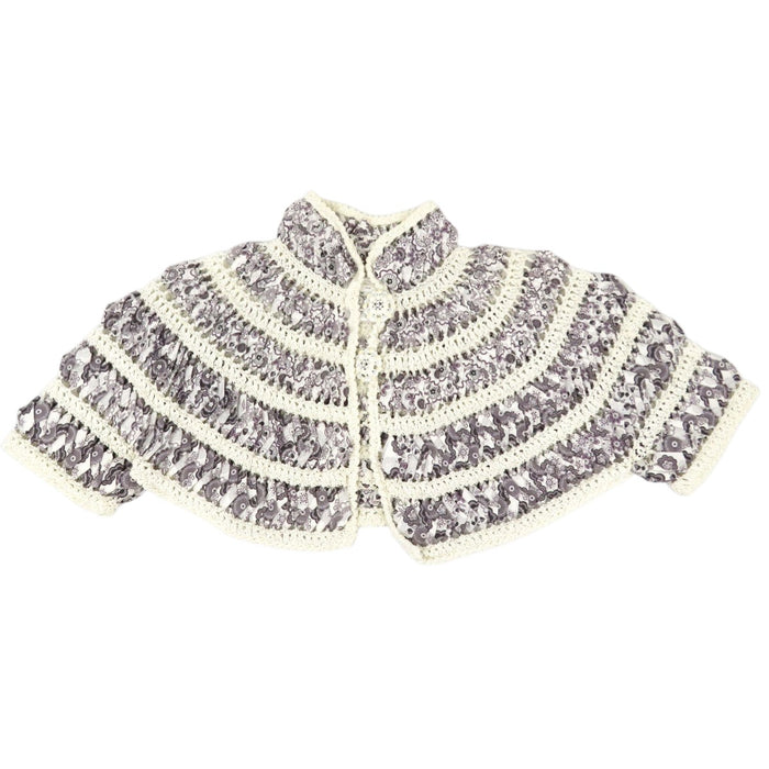 CHANEL  
09P COCO CC Coco Button Floral Pattern  
Coco Mark Cable Bolero