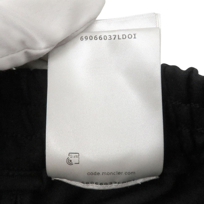 MONCLER 
ワッペン レーヨン混 ナイロン混 2024年製 
PANTALONE スウェット パンツ