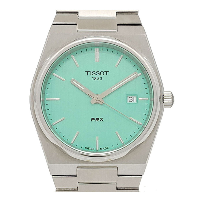 TISSOT 
PRX Light Green 
With box and guarantee