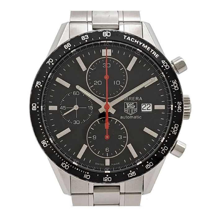 TAG HEUER 
カレラ クロノグラフ タキメーター レーシング 
箱ギャラ付