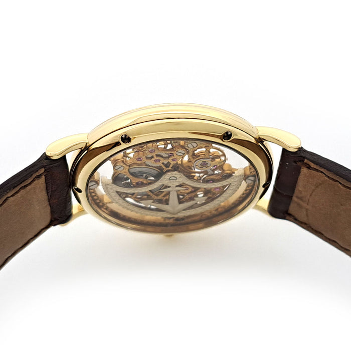 Ulysse Nardin  
Squelette complet automatique  
Avec boîte