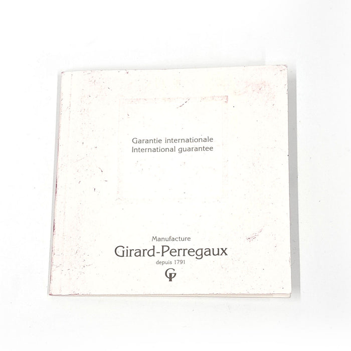 GIRARD-PERREGAUX 
リシュビル クロノグラフ 
ギャラ付