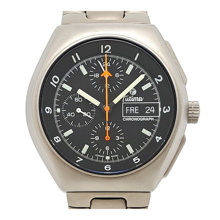 TUTIMA 
Chronographe militaire révisé